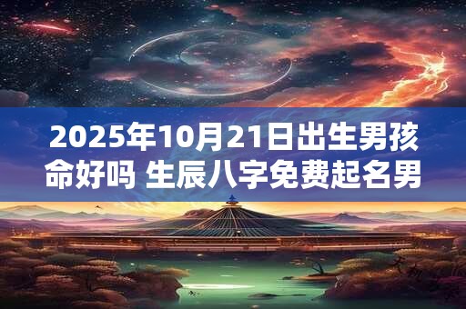 2025年10月21日出生男孩命好吗 生辰八字免费起名男孩 2025年10月21日出生男孩命好吗 生辰八字免费起名男孩