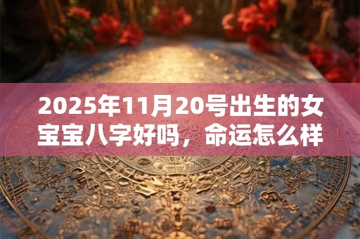 2025年11月20号出生的女宝宝八字好吗，命运怎么样