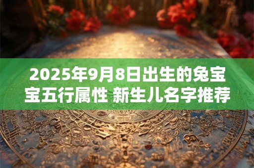 2025年9月8日出生的兔宝宝五行属性 新生儿名字推荐