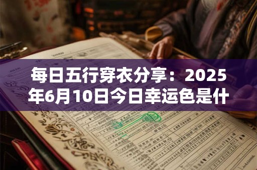每日五行穿衣分享：2025年6月10日今日幸运色是什么