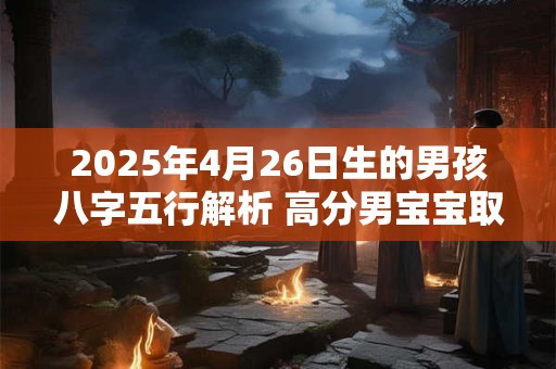 2025年4月26日生的男孩八字五行解析 高分男宝宝取名字