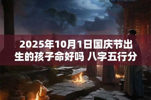 2025年10月1日国庆节出生的孩子命好吗 八字五行分析