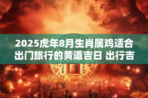 2025虎年8月生肖属鸡适合出门旅行的黄道吉日 出行吉日查询