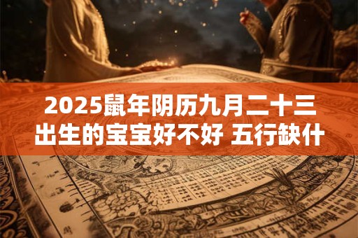 2025鼠年阴历九月二十三出生的宝宝好不好 五行缺什么