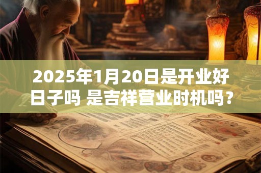 2025年1月20日是开业好日子吗 是吉祥营业时机吗？