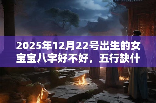 2025年12月22号出生的女宝宝八字好不好，五行缺什么