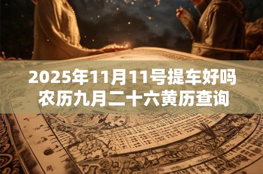 2025年11月11号提车好吗 农历九月二十六黄历查询