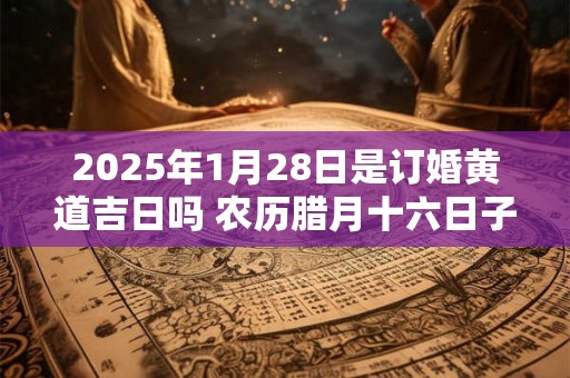 2025年1月28日是订婚黄道吉日吗 农历腊月十六日子好吗