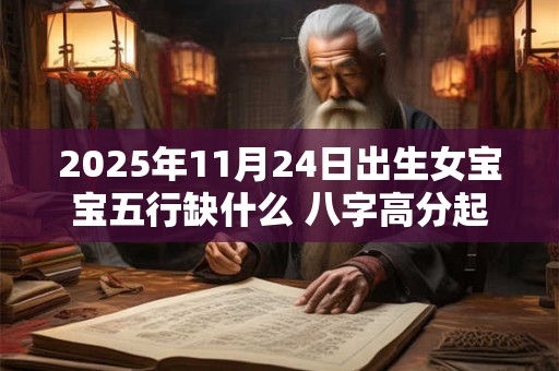 2025年11月24日出生女宝宝五行缺什么 八字高分起名字