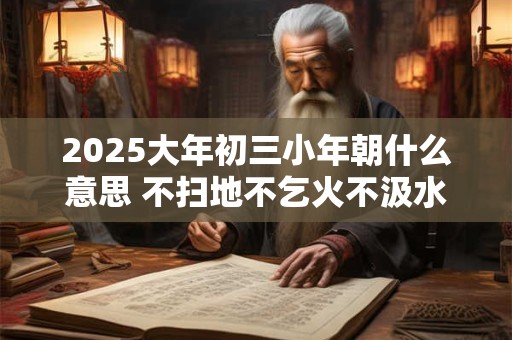 2025大年初三小年朝什么意思 不扫地不乞火不汲水与岁朝同