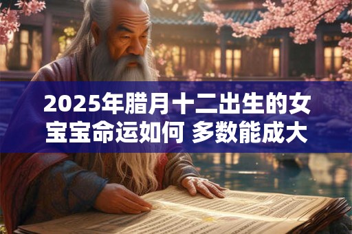 详细阅读:2025年腊月十二出生的女宝宝命运如何 多数能成大器 2025年腊月十二出生的女宝宝命运如何 多数能成大器