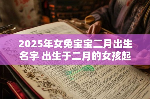 2025年女兔宝宝二月出生名字 出生于二月的女孩起名字
