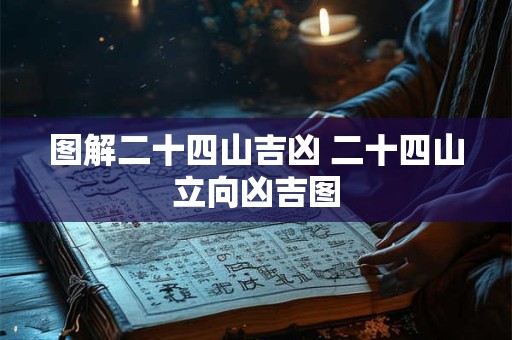 图解二十四山吉凶 二十四山立向凶吉图