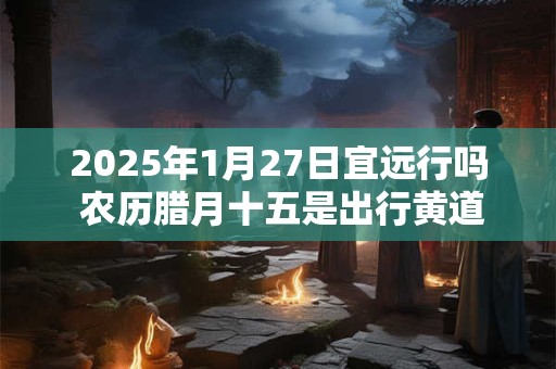 2025年1月27日宜远行吗 农历腊月十五是出行黄道吉日吗
