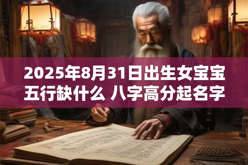 2025年8月31日出生女宝宝五行缺什么 八字高分起名字
