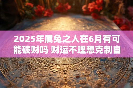 2025年属兔之人在6月有可能破财吗 财运不理想克制自己