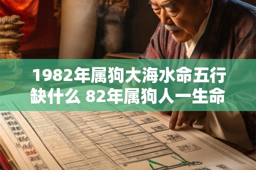 1982年属狗大海水命五行缺什么 82年属狗人一生命运详解