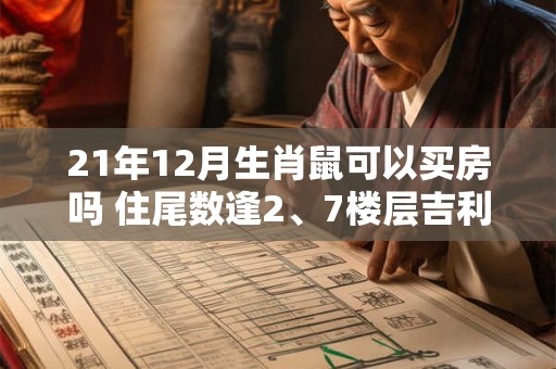 21年12月生肖鼠可以买房吗 住尾数逢2、7楼层吉利