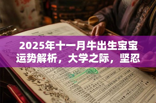 2025年十一月牛出生宝宝运势解析,大学之际,坚忍不拔 2025年十一月牛出生宝宝运势解析,大学之际,坚忍不拔