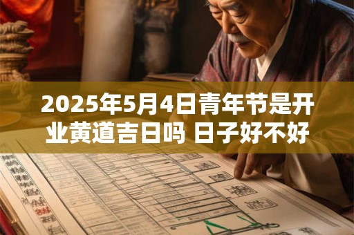 2025年5月4日青年节是开业黄道吉日吗 日子好不好