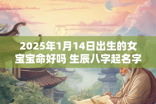 2025年1月14日出生的女宝宝命好吗 生辰八字起名字