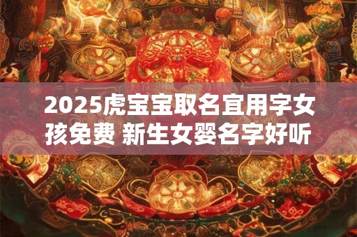 2025虎宝宝取名宜用字女孩免费 新生女婴名字好听大气