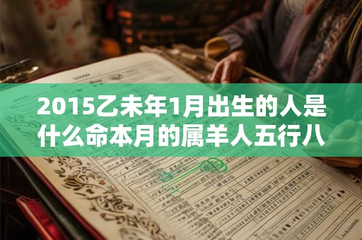 2015乙未年1月出生的人是什么命本月的属羊人五行八字查询