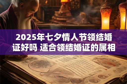 详细阅读:2025年七夕情人节领结婚证好吗 适合领结婚证的属相 2025年七夕情人节领结婚证好吗 适合领结婚证的属相