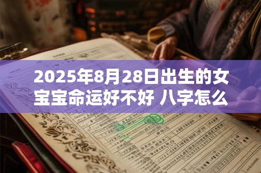 2025年8月28日出生的女宝宝命运好不好 八字怎么样
