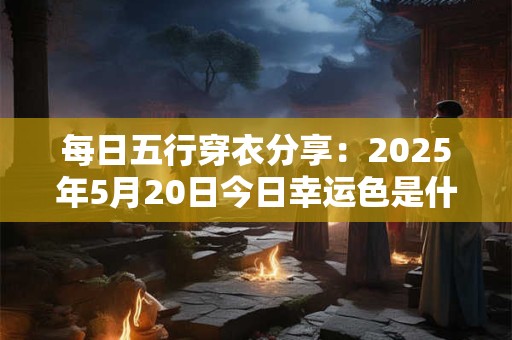 每日五行穿衣分享：2025年5月20日今日幸运色是什么