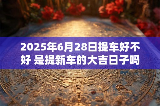 2025年6月28日提车好不好 是提新车的大吉日子吗