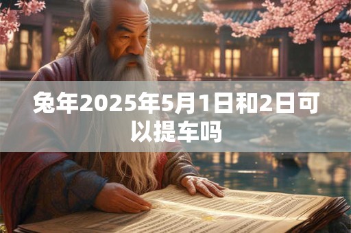 兔年2025年5月1日和2日可以提车吗