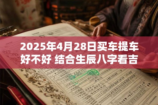 2025年4月28日买车提车好不好 结合生辰八字看吉日