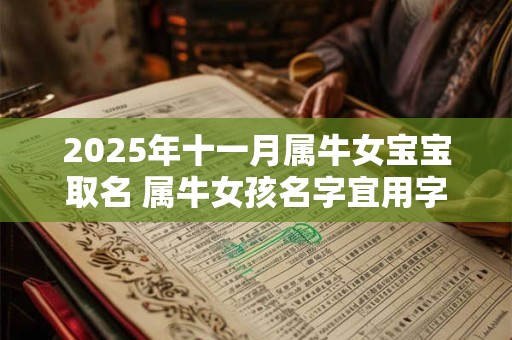 2025年十一月属牛女宝宝取名 属牛女孩名字宜用字精选