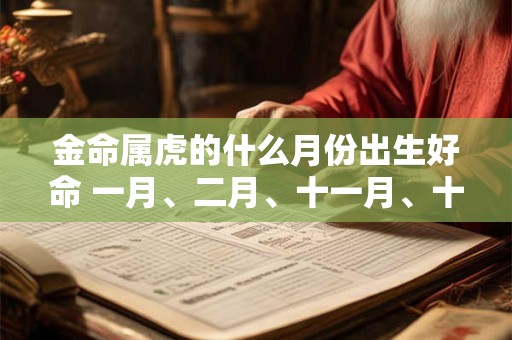 金命属虎的什么月份出生好命 一月、二月、十一月、十二月
