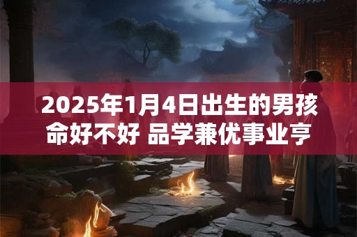 2025年1月4日出生的男孩命好不好 品学兼优事业亨通