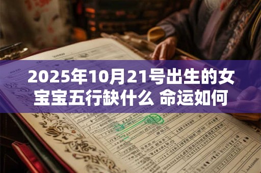 2025年10月21号出生的女宝宝五行缺什么 命运如何