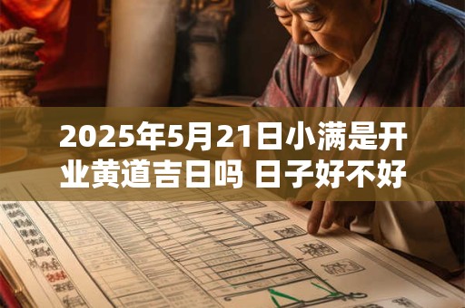 2025年5月21日小满是开业黄道吉日吗 日子好不好 2025年5月21日小满是开业黄道吉日吗 日子好不好