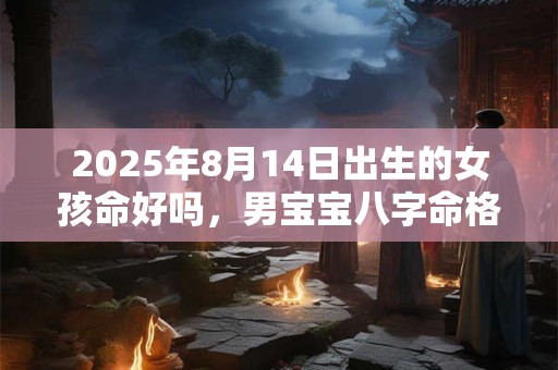 2025年8月14日出生的女孩命好吗，男宝宝八字命格