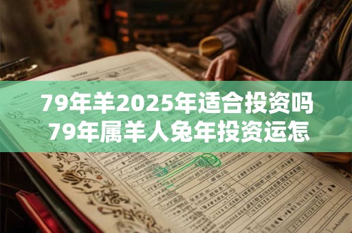 79年羊2025年适合投资吗 79年属羊人兔年投资运怎么样