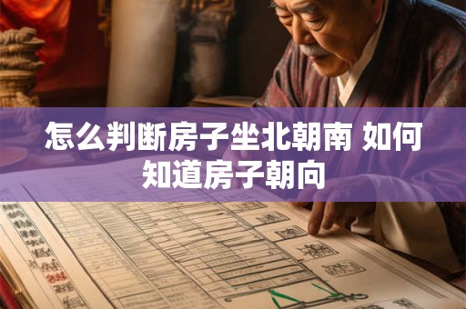怎么判断房子坐北朝南 如何知道房子朝向