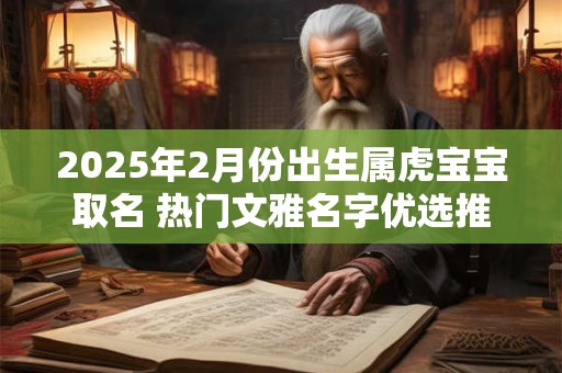 2025年2月份出生属虎宝宝取名 热门文雅名字优选推荐