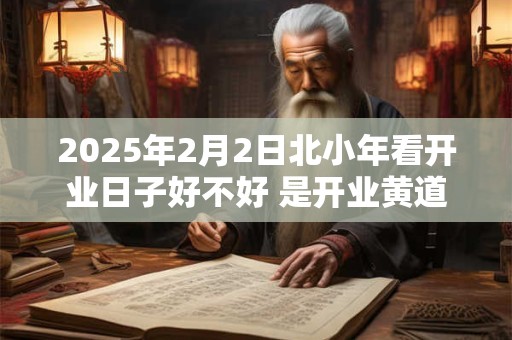 2025年2月2日北小年看开业日子好不好 是开业黄道吉日吗