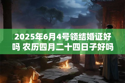 2025年6月4号领结婚证好吗 农历四月二十四日子好吗