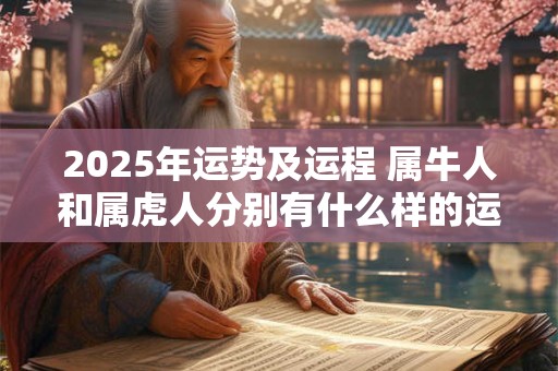 详细阅读:2025年运势及运程 属牛人和属虎人分别有什么样的运势 2025年运势及运程 属牛人和属虎人分别有什么样的运势