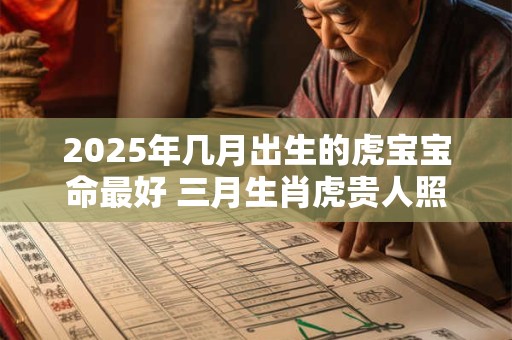 2025年几月出生的虎宝宝命最好 三月生肖虎贵人照拂