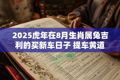 2026虎年在8月生肖属兔吉利的买新车日子 提车黄道吉日 2026虎年在8月生肖属兔吉利的买新车日子 提车黄道吉日