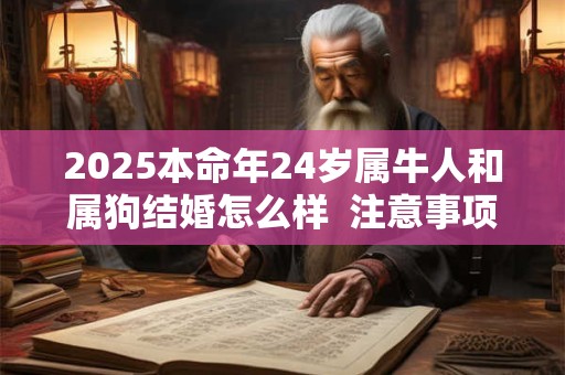 2025本命年24岁属牛人和属狗结婚怎么样  注意事项有什么