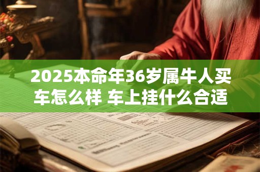 2025本命年36岁属牛人买车怎么样 车上挂什么合适