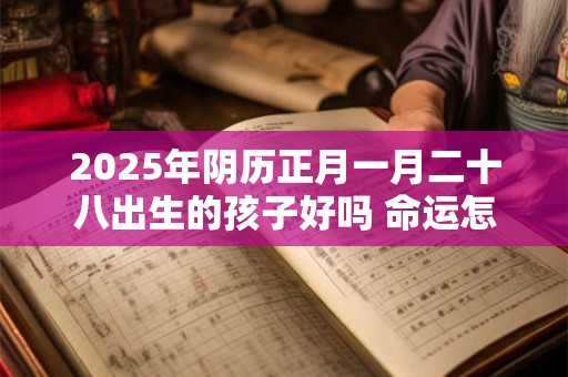 2025年阴历正月一月二十八出生的孩子好吗 命运怎么样